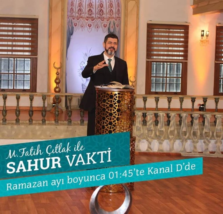 Kanal D Sahur Programı 2018 Sunucusu Mehmet Fatih Çıtlak Kimdir? Dizi