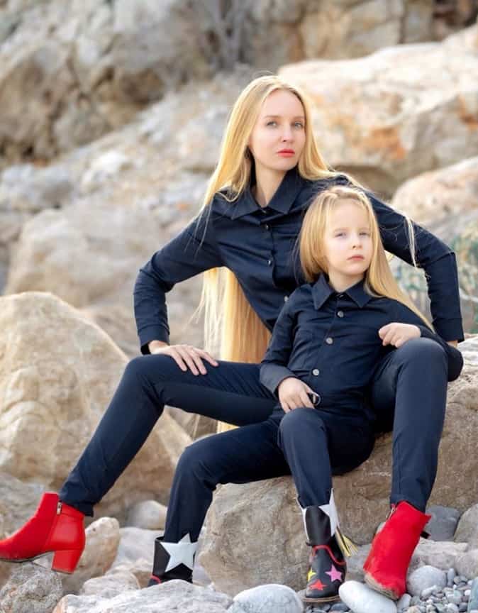 Stefani Çağlar ve annesi Alya Çağlar