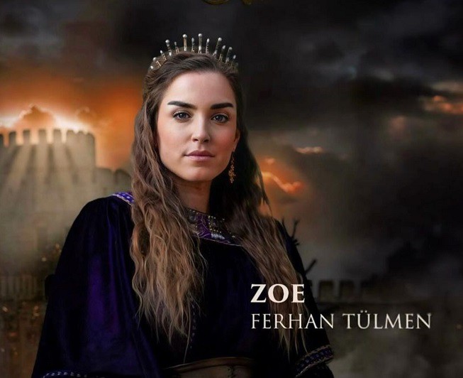 ferhat tülmen mehmed fetihler sultanı oyuncu kadrosunda zoe isimli bir karaktere hayat verecek
